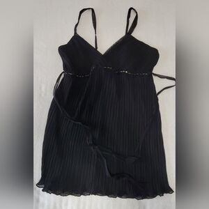 Elegant Black Chemise